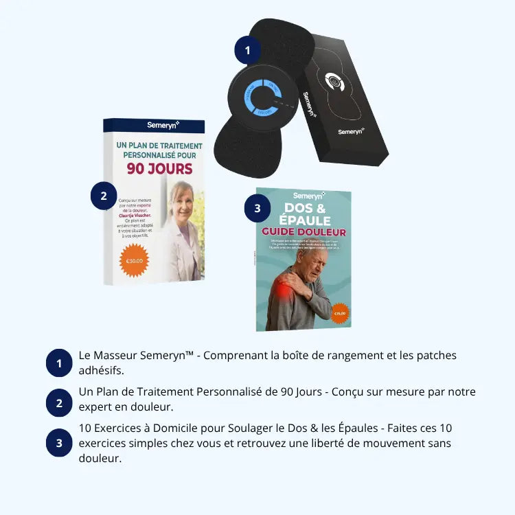Semeryn™ RevitaPulse - Appareil de massage multifonction