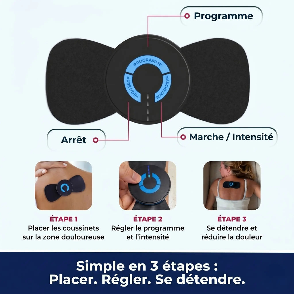Semeryn™ RevitaPulse - Appareil de massage multifonction