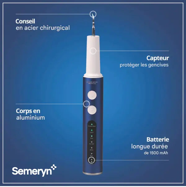 Un sourire plus blanc et une bouche plus saine, nouveau détartreur à ultrasons PureSmile™
