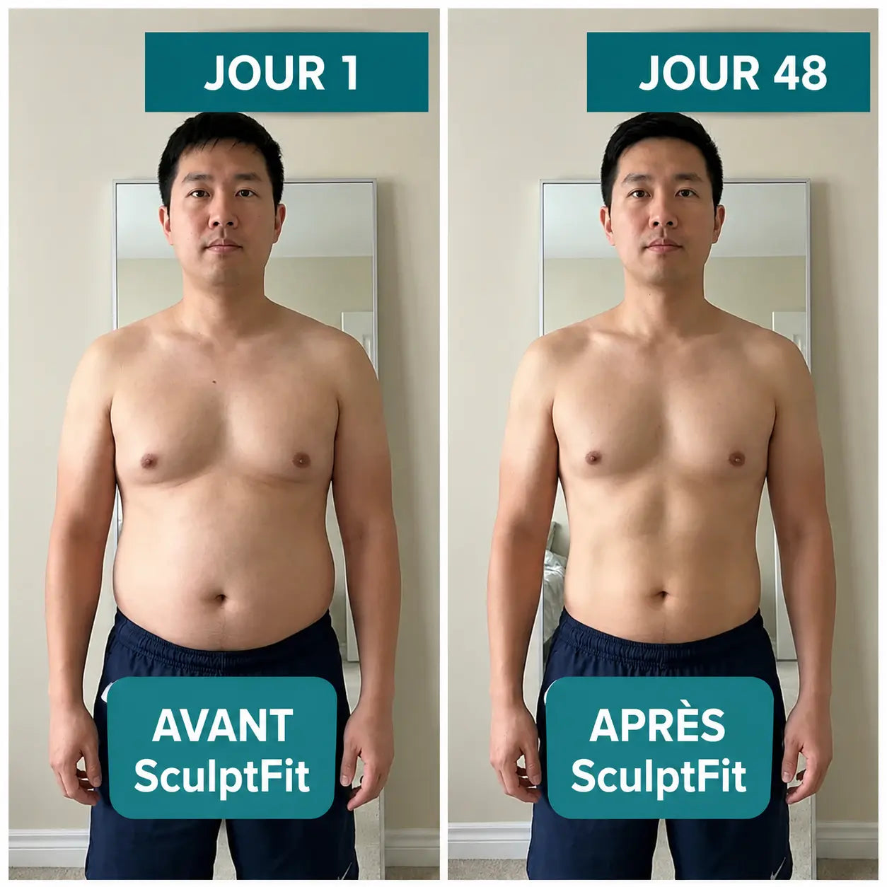 SculptFit™ 4.0 Enfin, une journée où vous ne pensez plus à votre ventre.