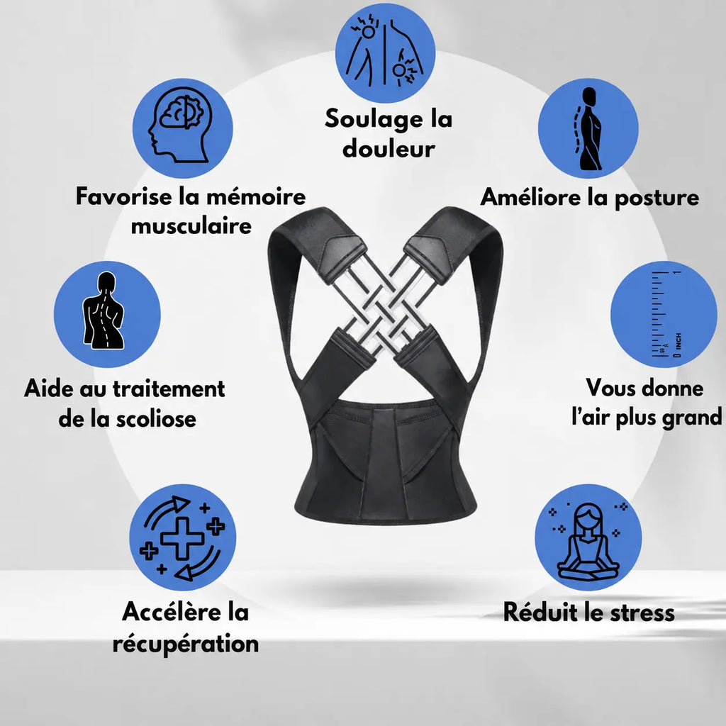 PostureFlex – Correcteur de Posture Instantané