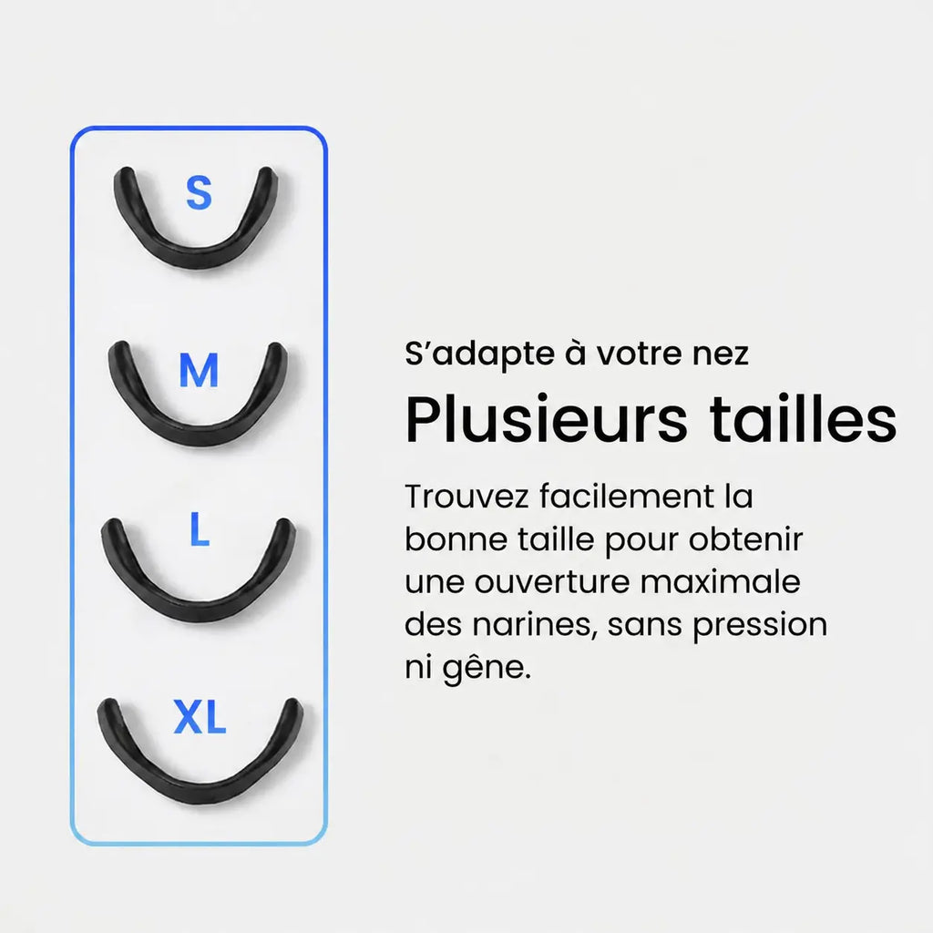 AirSpire™ - Kit Magnétique Nasal pour la Respiration