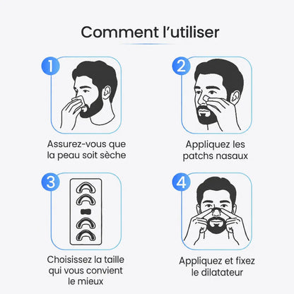 AirSpire™ - Kit Magnétique Nasal pour la Respiration