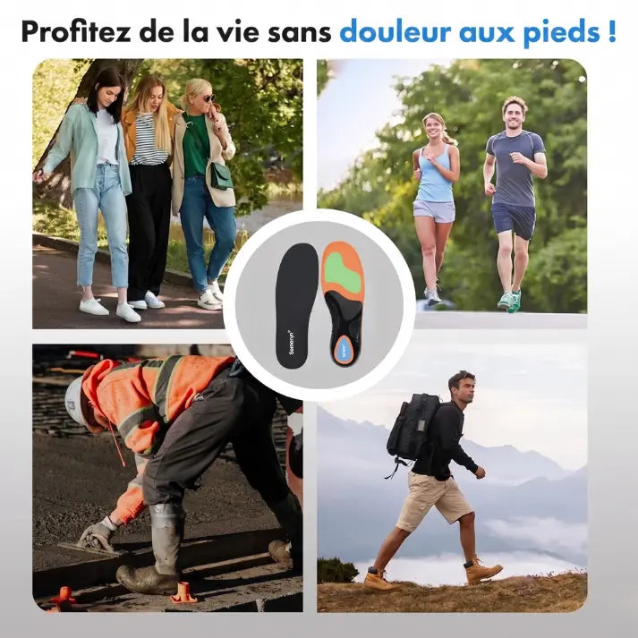 Semeryn™ - Semelles orthopédiques professionnelles