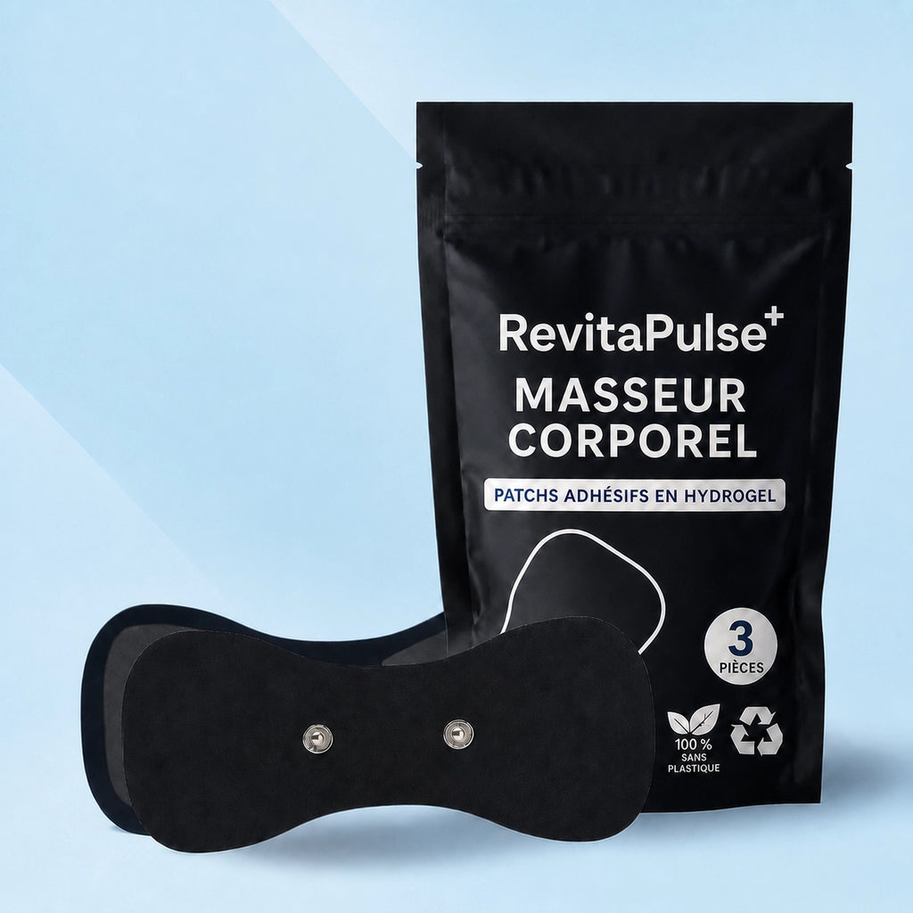 Pads Adhésifs - Pour le masseur RevitaPulse™