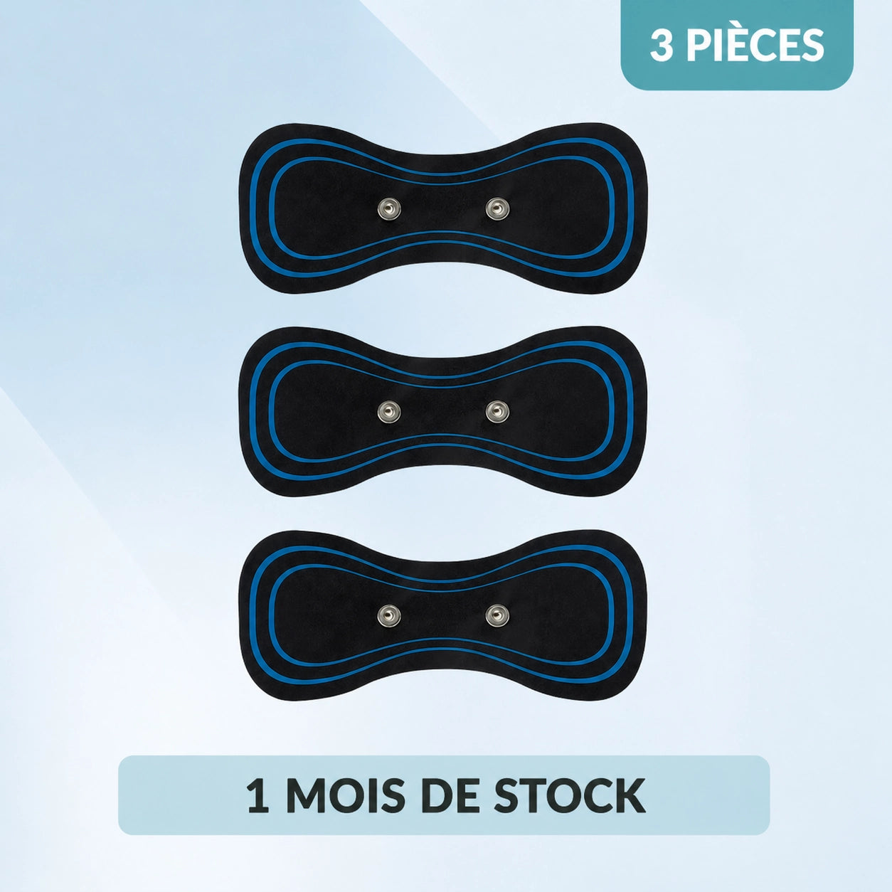Pads Adhésifs - Pour le masseur RevitaPulse™