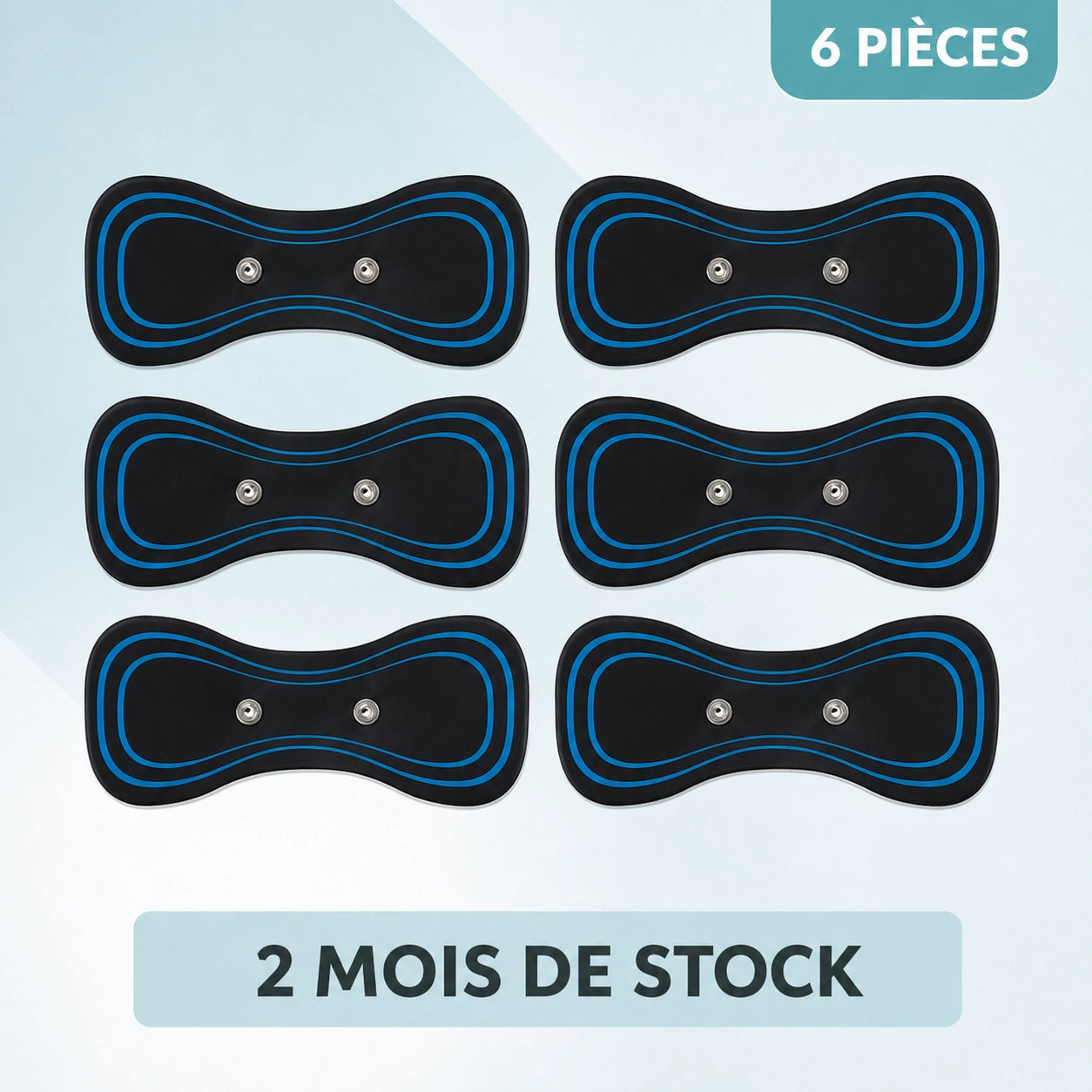 Pads Adhésifs - Pour le masseur RevitaPulse™