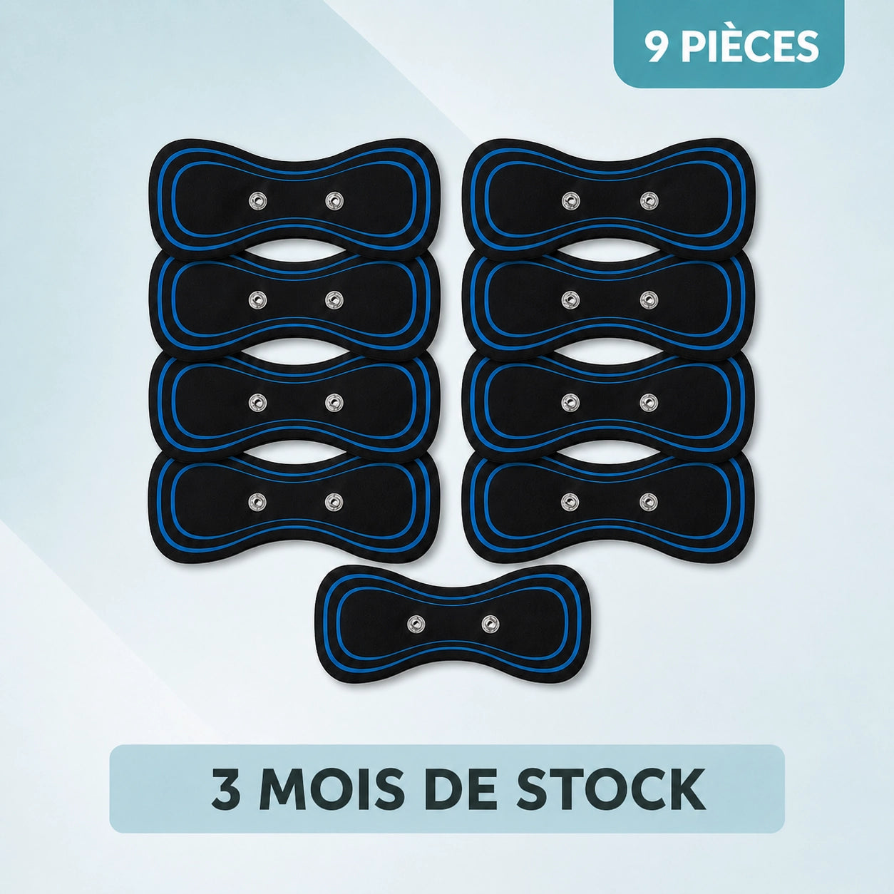 Pads Adhésifs - Pour le masseur RevitaPulse™